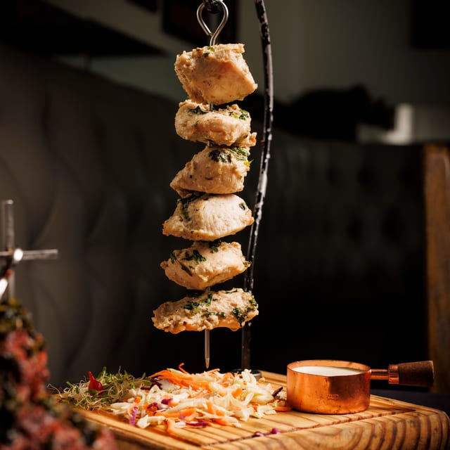 Malai Chilli Kebab.